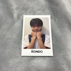 iiONDO 三戸琳仁 はつ恋チェキ風ソロカード オーバーオールver.