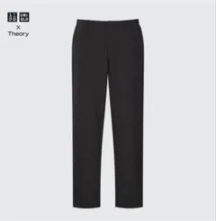 UNIQLO×Theory 感動イージーパンツ M ブラック メンズのサムネイル
