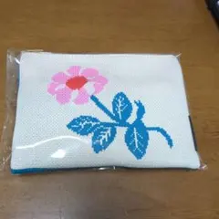 限定タルティン　2026バレンタイン　ニットポーチ （ピンク）tartine