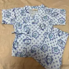 サンリオ ハンギョドン 甚平 90cm 新品 未使用 水色 男の子