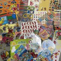 ジャンク　セサミストリート　シールセット　大量