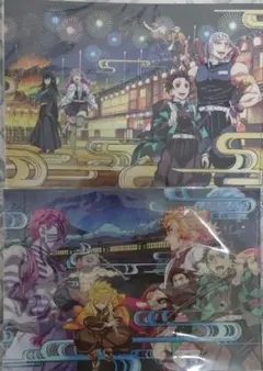 鬼滅の刃 クリアファイル 2枚セット