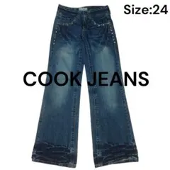 Archive COOK JEANS ローライズ フレアデニム y2k 00s