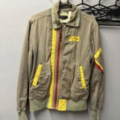 DIESEL Brazilla ミリタリージャケット カーキ Mのサムネイル