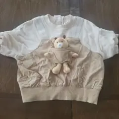 ぬいぐるみ付き ポケット Tシャツ