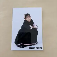 FRUITS ZIPPER スケバン衣装 生写真 松本かれん