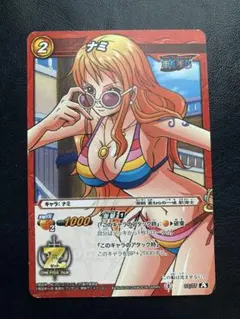 ミラバト ミラクルバトルカードダスワンピース ナミ Z 水着 03/77