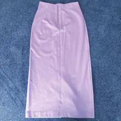 裏起毛ロングタイトスカート