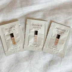 DECORTÉ ZEN WEAR GLOW ファンデーション サンプル 3種のサムネイル