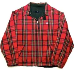 タータンチェック ブルゾン