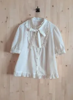 タグ付き美品】dot laceフリルカラーブラウス merryjenny - メルカリ