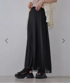 JEANASIS グラフィックシアースカート