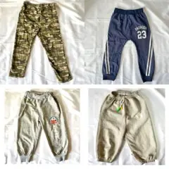 男の子パンツ4点セット 100 保育園 洗い替えに◎ 春秋夏 西松屋など
