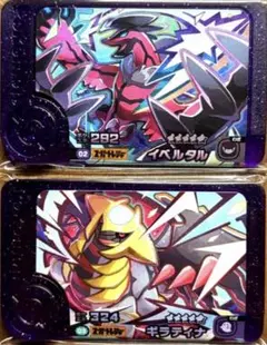 ポケモンフレンダ　未使用　ギラティナ　イベルタル　スーパートレジャー　ST