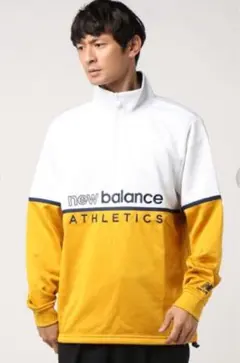 NEW BALANCE NBアスレチックスクオータージップスウェット　JPN M