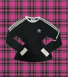 00s Adidas アディダス ロンt 長袖 y2k グランジ ギャル