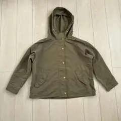 レディースフード付きオリーブジャケットＭサイズ