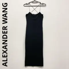 ALEXANDER WANG キャミワンピース XSサイズ 無地