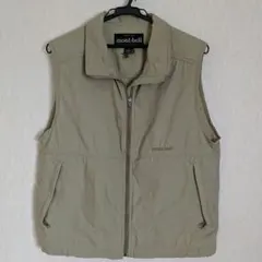 mont-bell ベスト レディース L ベージュ