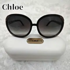 Chloe クロエ ケース付 ブラック サングラス CL2119 C01 135のサムネイル