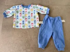 2回着用 UNIQLO キャラクター柄 パジャマセット 80cm コッシー