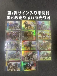 サラブレッドホースコレクション 当たり あたり 直筆サイン スターズ