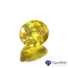 非加熱イエロージルコン1.12CT - メルカリ