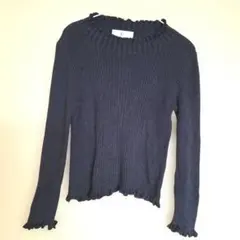 組曲ネイビー 長袖カットソー 120