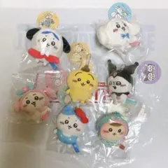 ちいかわ×サンリオキャラクターズ ぷちミニマスコット　7点セット
