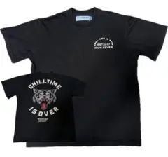 IRON FEVER CHILLTIME IS OVER ウルフTシャツ