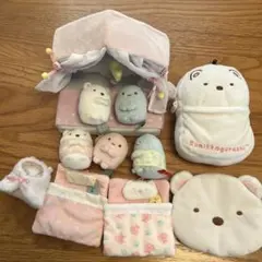 すみっコぐらし パスケースコインケースぬいぐるみセット