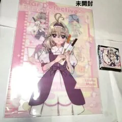 森亜るるか　ラメ缶バッジ　クリアファイル　SMT限定　映画　名探偵プリキュア