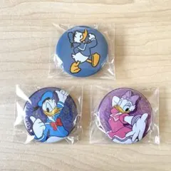 ディズニーリゾート カンバッジコレクション ドナルド ・ デイジー 3点セット