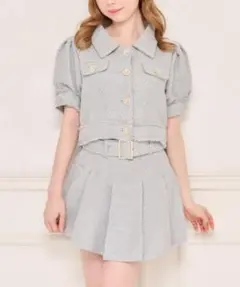 apresjour アプレジュール 水色 セットアップ
