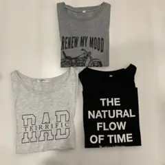 レディースTシャツ3枚セットSサイズのサムネイル