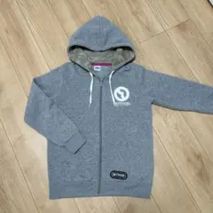 OUTDOOR グレー パーカー 裏起毛