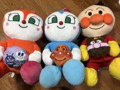 호빵맨 봉제인형 3체 세트