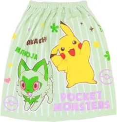 新品 ポケモン60cm/ ラップタオル ニャオハ　バスタオル　巻きタオル