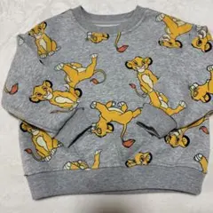 gap ライオンキング　スウェット　2y シンバ