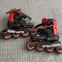17.5-20.5cm Rollerbladeインラインスケート プロテクター付 - メルカリ