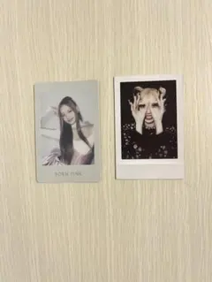 BLACKPINK LISA リサ ポラロイド トレカ 2枚セット