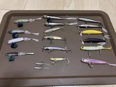 ハードルアーセット 18個　野尻湖スモールマウスバスセット 2026年最新】野尻湖バス釣りの人気アイテム - メルカリ