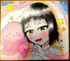 タコピーの原罪　色紙　イラスト ファンアート　久世しずか