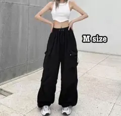 カーゴパンツ ブラック Mサイズ
