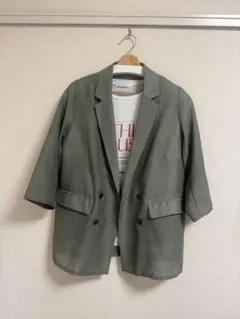DOUX ARCHIVES メッシュフレンチスリーブジャケットブラウン38 - メルカリ