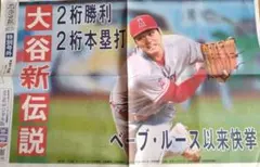 号外　大谷翔平　岩手日報　2022年8月10日 Shohei Ohtaniのサムネイル