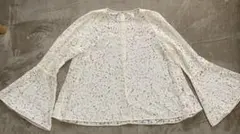 nano&co レース長袖ブラウス サイズ38