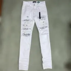 AMIRI Bandana Thrasher Skinny Jeans