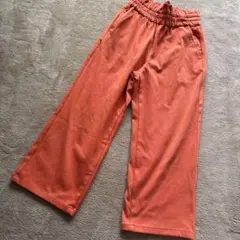 オレンジ　ズボン　子ども