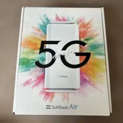 ホームルーター　SoftBank Air5G 接続ガイド付きのサムネイル